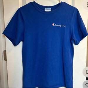 Blue champion shirt